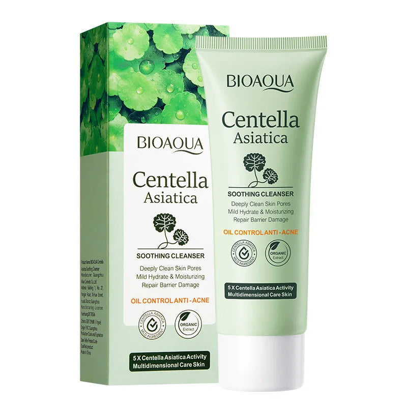 Verdelle Centella Calming Cleanser – Gentle Face Wash for Sensitive & Acne-Prone Skin